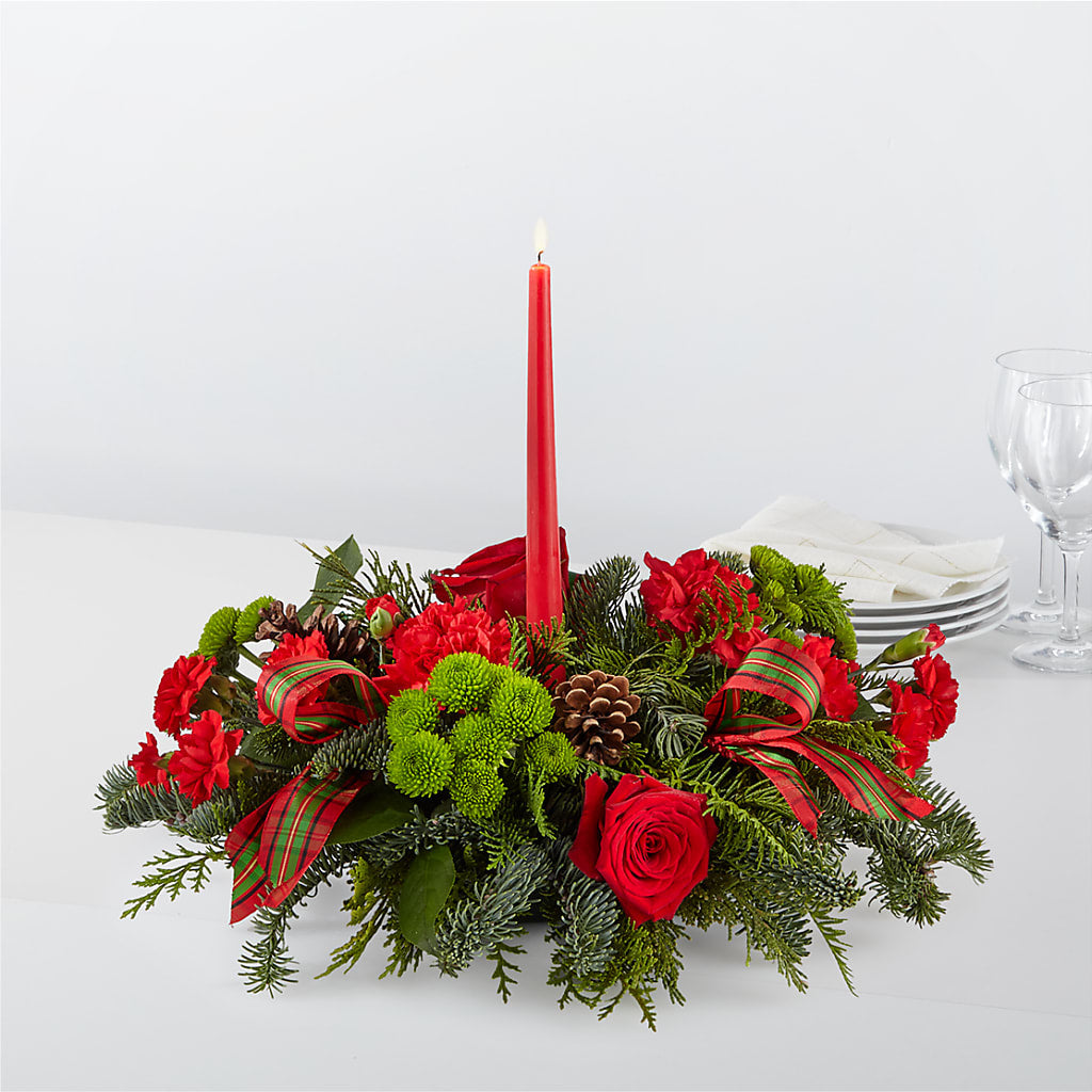 By the Candlelight Centerpiece – Daisy Day Florist, Avondale Estates GA