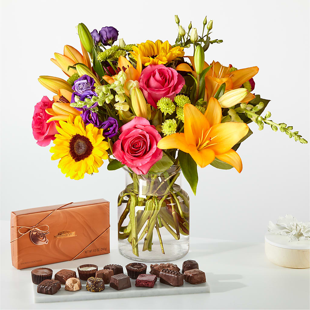 Best Day Bouquet and Chocolate Bundle – Daisy Day Florist, Avondale Estates GA