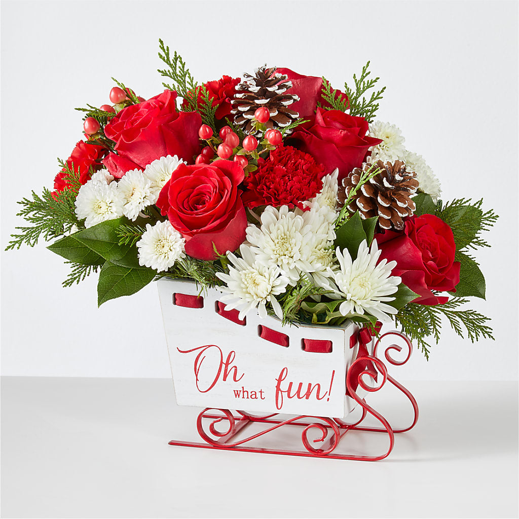 Sleigh Bells Bouquet – Daisy Day Florist, Avondale Estates GA