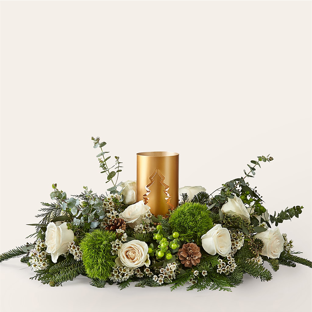 Chestnuts Roasting Centerpiece – Daisy Day Florist, Avondale Estates GA