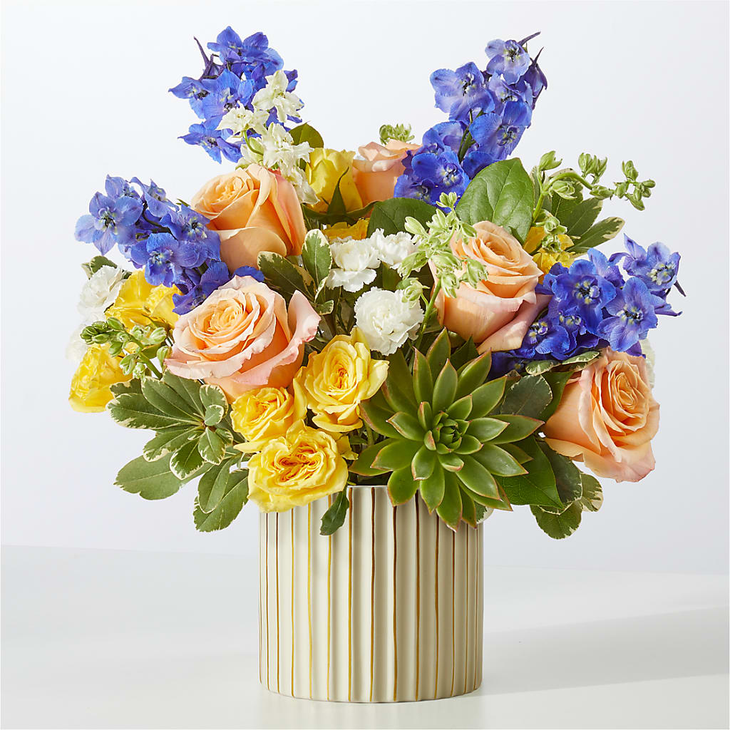 Cobalt Reverie Bouquet – Daisy Day Florist, Avondale Estates GA