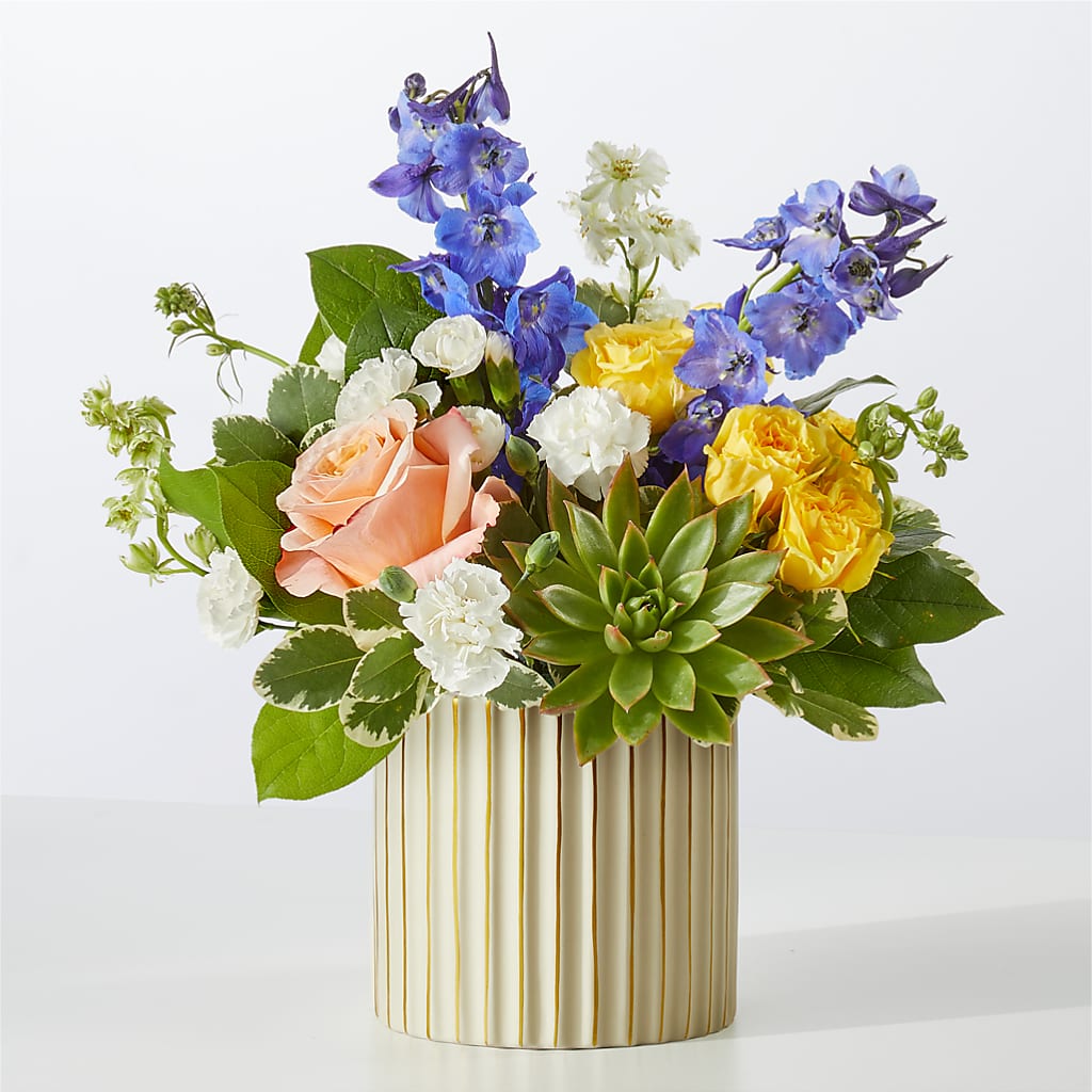 Cobalt Reverie Bouquet – Daisy Day Florist, Avondale Estates GA
