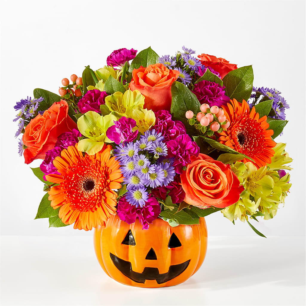 Tricks & Treats Pumpkin – Daisy Day Florist, Avondale Estates GA