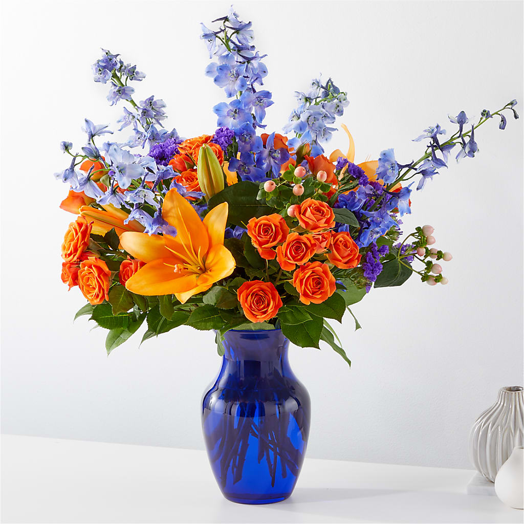 Radiant Citrus Bouquet – Daisy Day Florist, Avondale Estates GA
