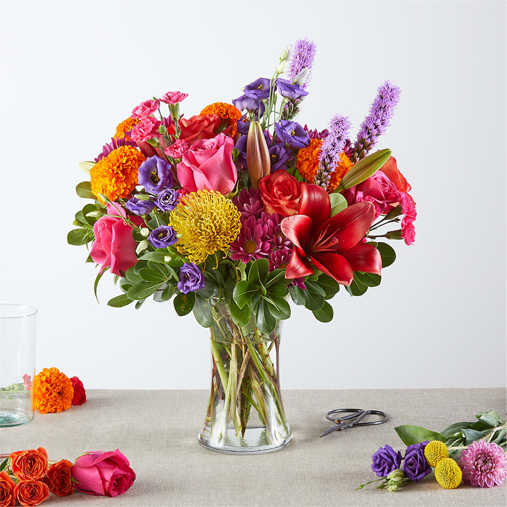 Feast of Color – A Florist Original – Daisy Day Florist, Avondale Estates GA