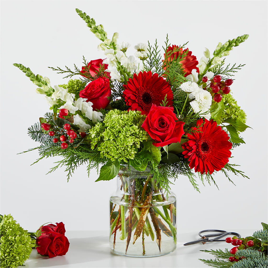 Merry Moment Bouquet – A Florist Original – Daisy Day Florist, Avondale Estates GA