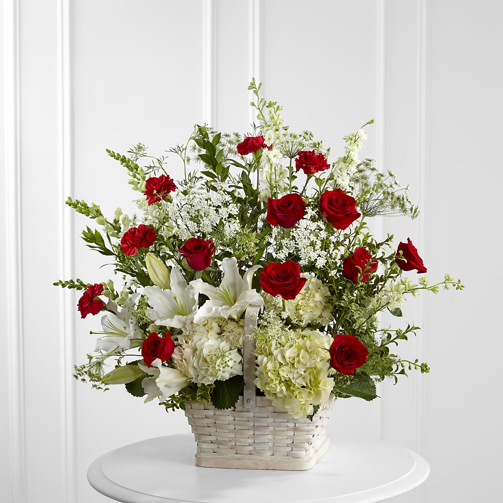 In Loving Memory Arrangement – Daisy Day Florist, Avondale Estates GA