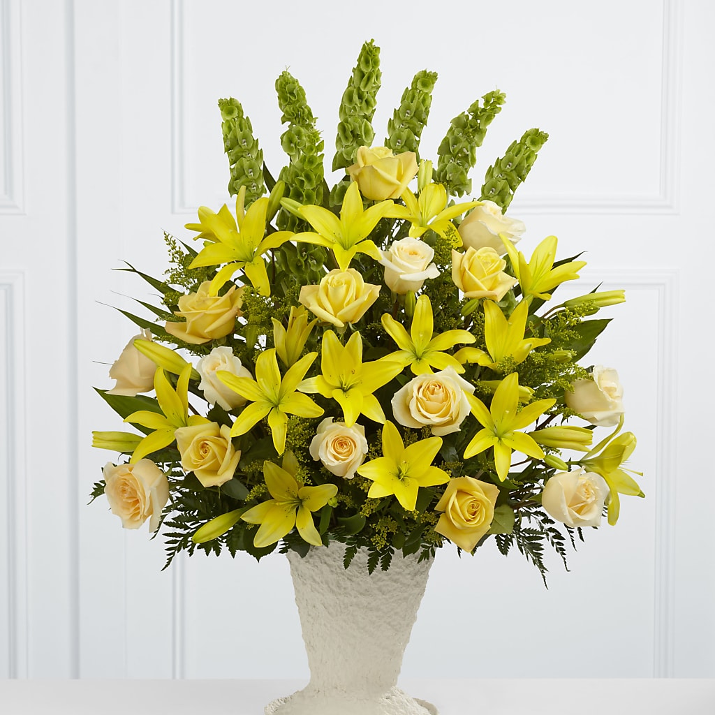 Golden Memories Arrangement – Daisy Day Florist, Avondale Estates GA