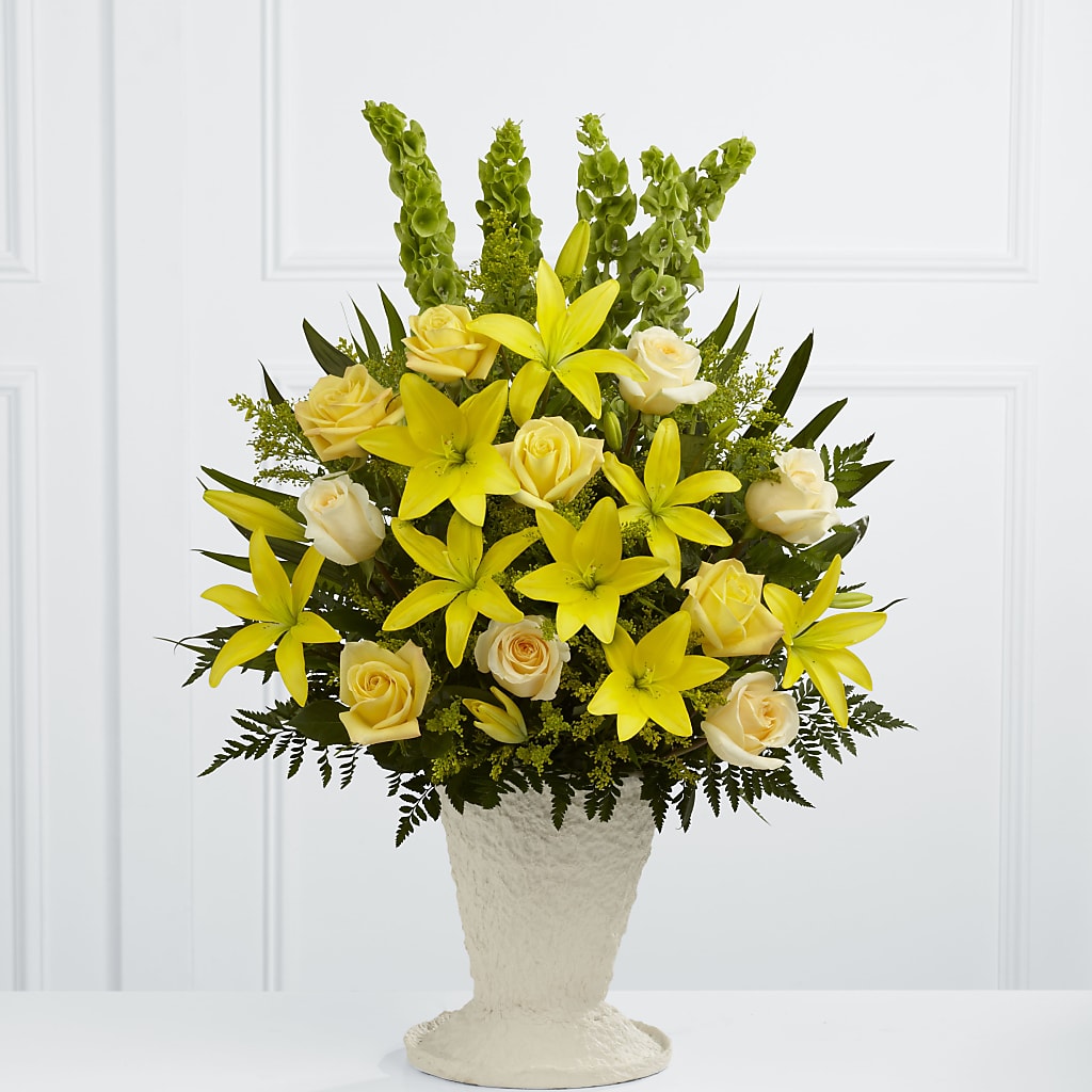 Golden Memories Arrangement – Daisy Day Florist, Avondale Estates GA