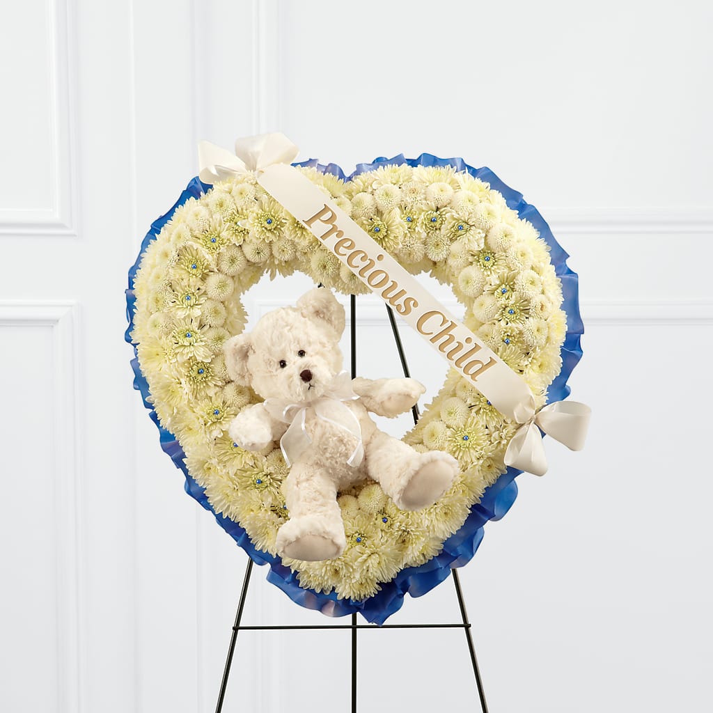 Precious Child Standing Heart – Daisy Day Florist, Avondale Estates GA