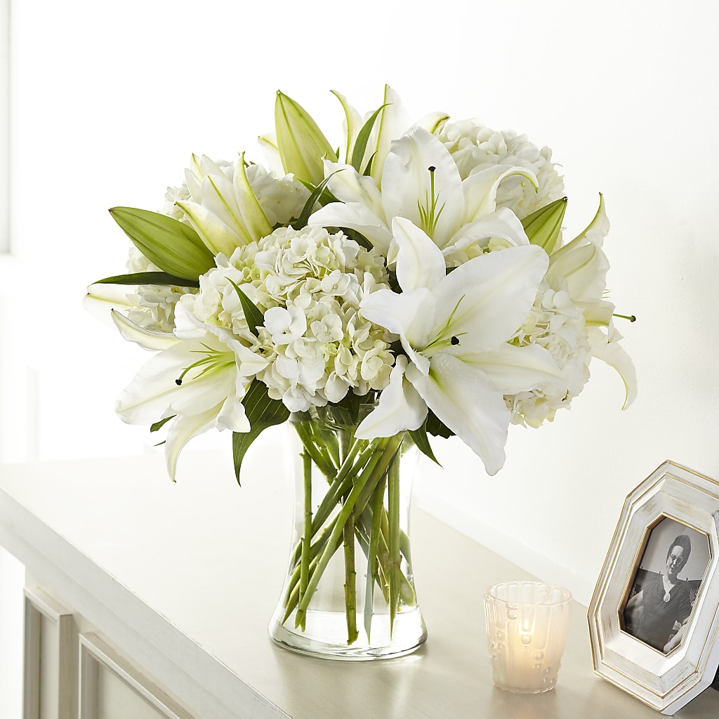 Compassionate Lily Bouquet – Daisy Day Florist, Avondale Estates GA