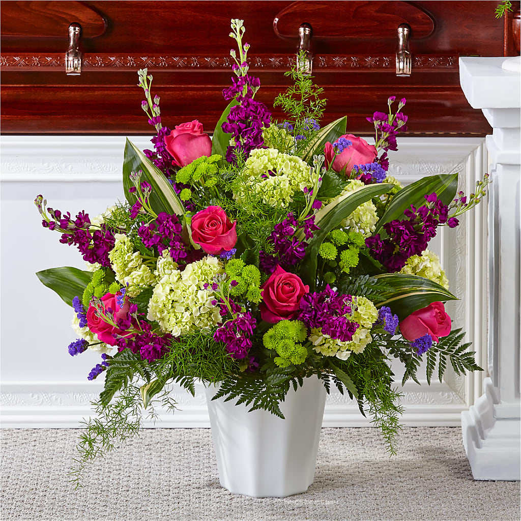 Beautiful Horizons Floor Basket – Daisy Day Florist, Avondale Estates GA