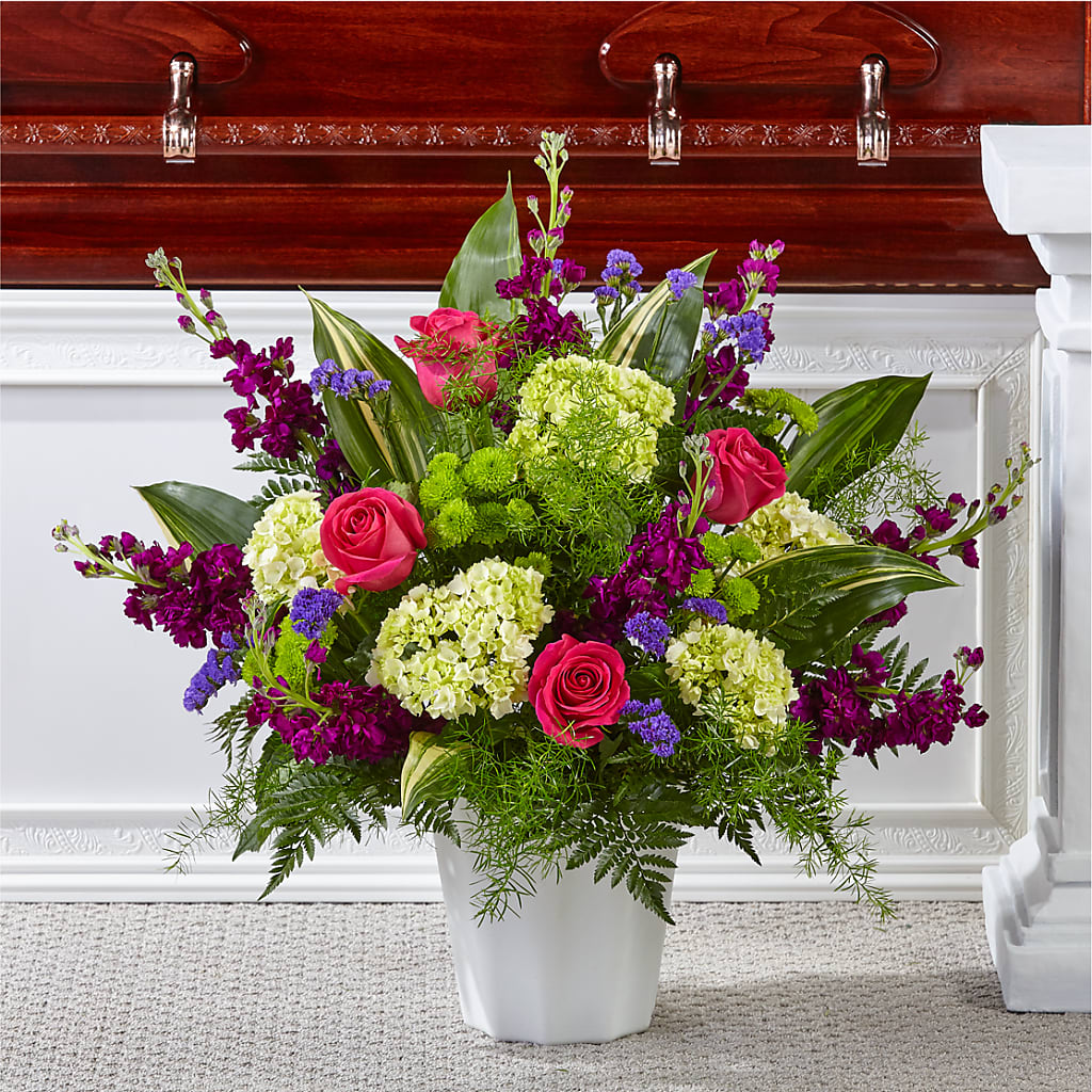 Beautiful Horizons Floor Basket – Daisy Day Florist, Avondale Estates GA