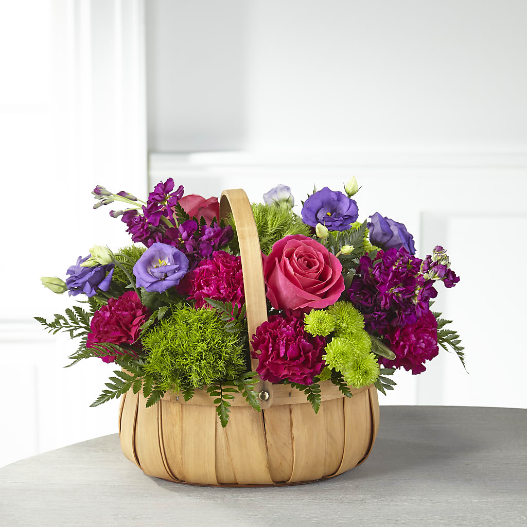 Serene Sanctuary Basket – Daisy Day Florist, Avondale Estates GA