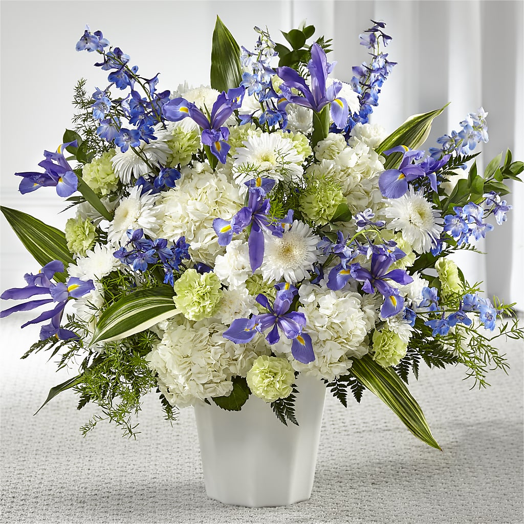 Soft Serenity Floor Basket – Daisy Day Florist, Avondale Estates GA