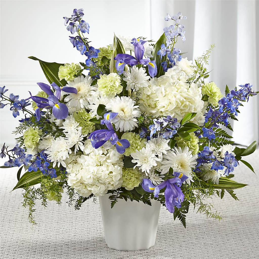 Soft Serenity Floor Basket – Daisy Day Florist, Avondale Estates GA
