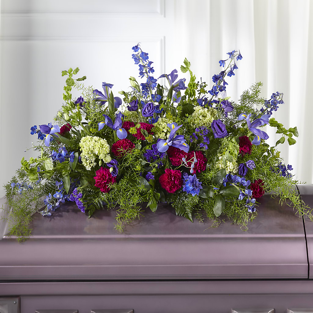 Always Treasured Casket Spray – Daisy Day Florist, Avondale Estates GA