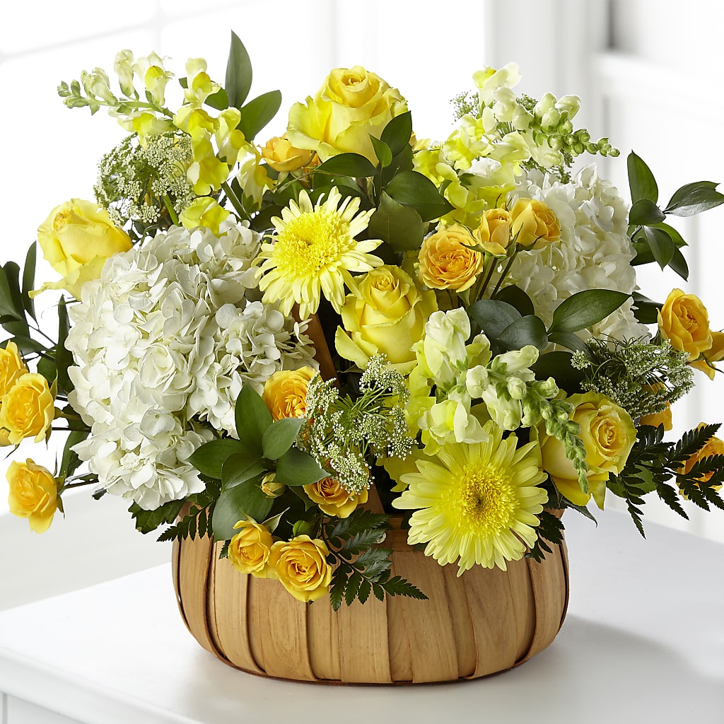 Rustic Remembrance Basket – Daisy Day Florist, Avondale Estates GA
