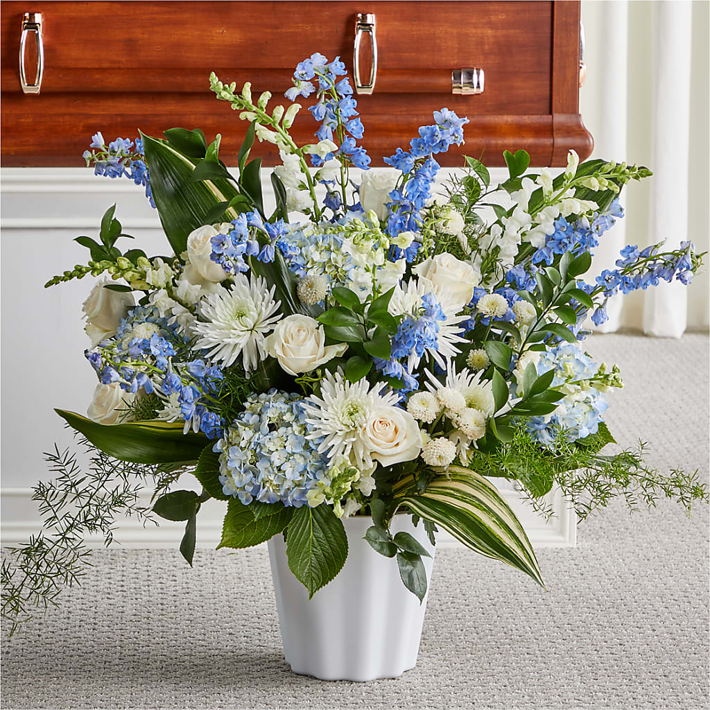 Everlasting Memories Floor Basket – Daisy Day Florist, Avondale Estates GA