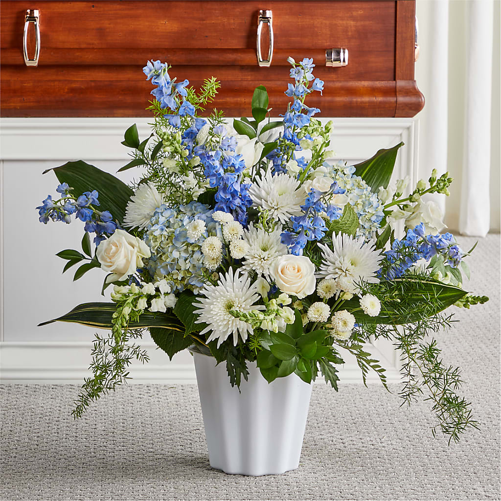 Everlasting Memories Floor Basket – Daisy Day Florist, Avondale Estates GA