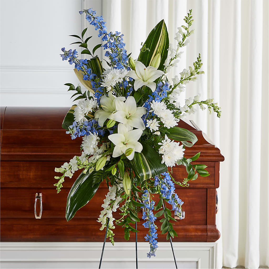 Eternal Impressions Standing Spray – Daisy Day Florist, Avondale Estates GA