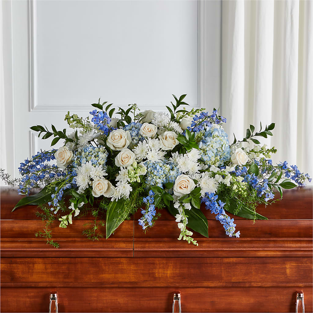 Timeless Essence Casket Spray – Daisy Day Florist, Avondale Estates GA