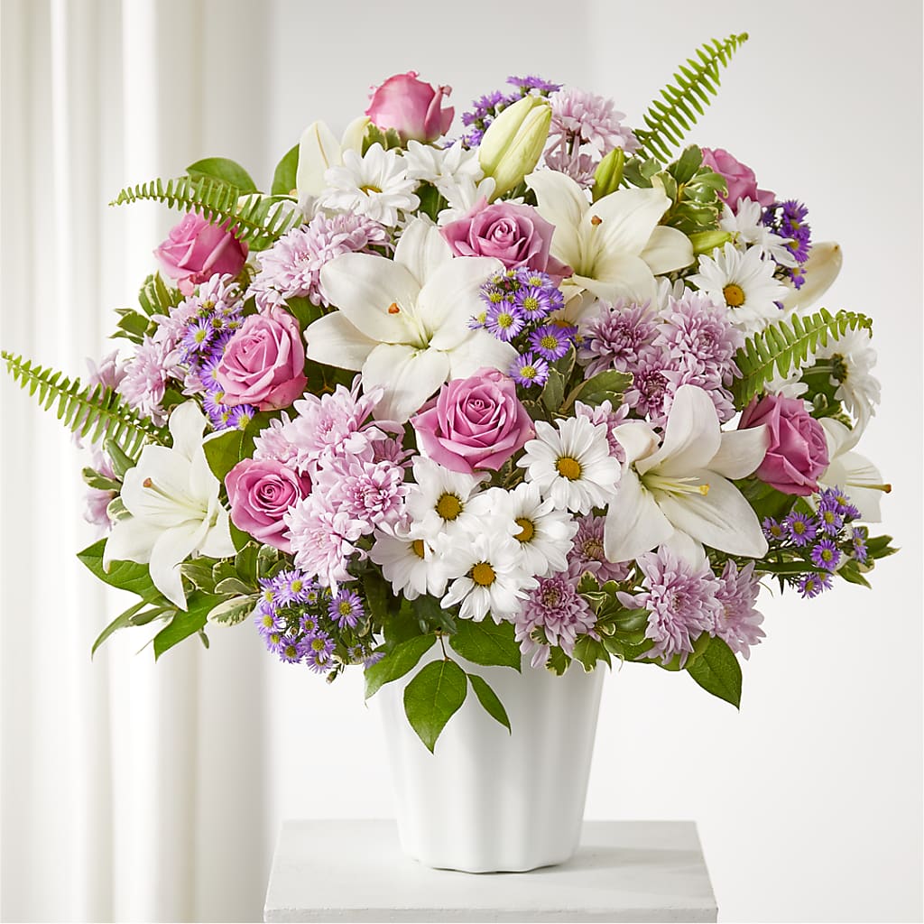 Warmest Thoughts Tabletop Basket – Daisy Day Florist, Avondale Estates GA
