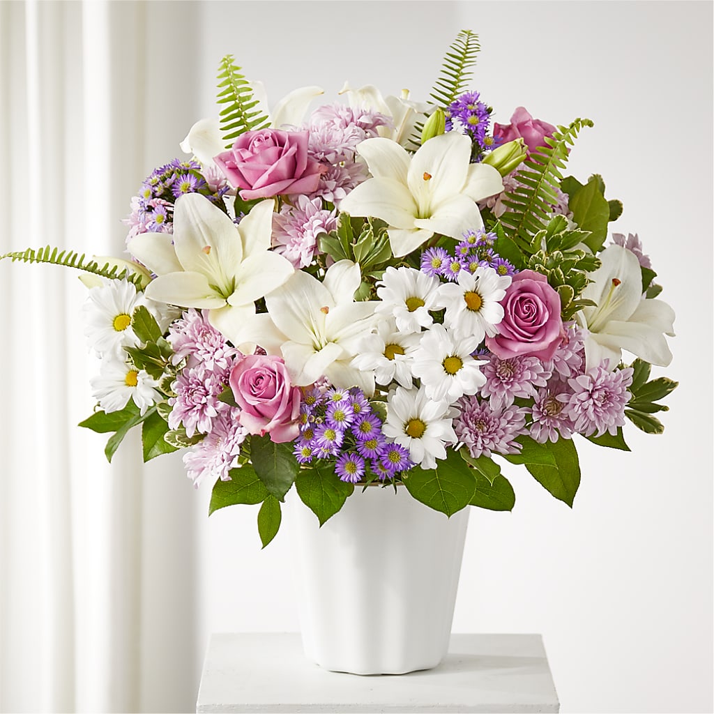 Warmest Thoughts Tabletop Basket – Daisy Day Florist, Avondale Estates GA