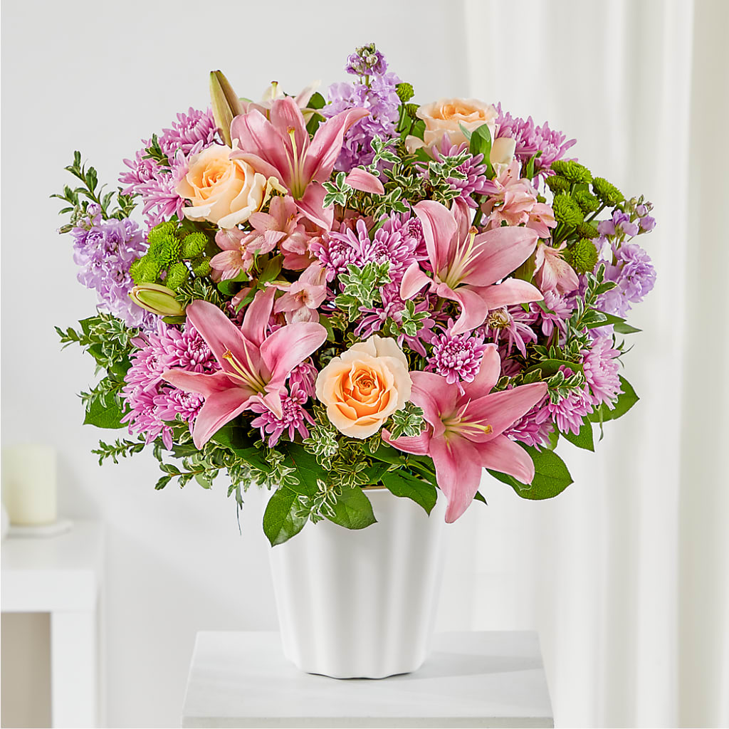 Supportive Embrace Tabletop Basket – Daisy Day Florist, Avondale Estates GA