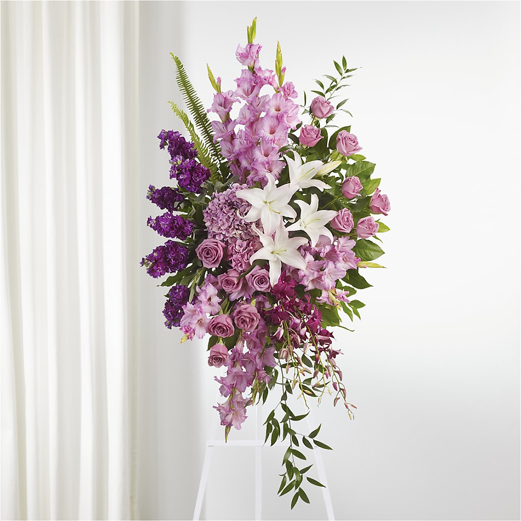 Never Alone Standing Spray – Daisy Day Florist, Avondale Estates GA