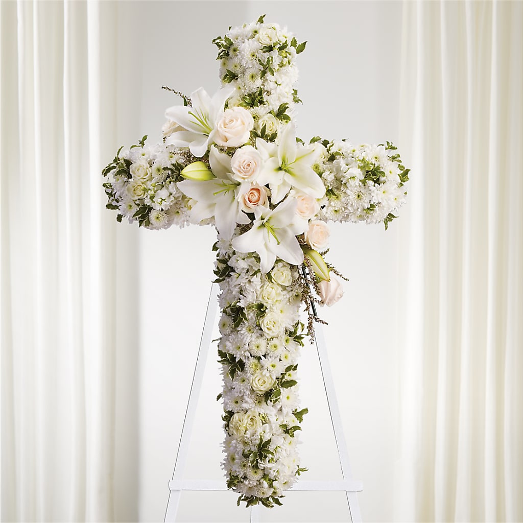 Spiritual Guidance Standing Spray – Daisy Day Florist, Avondale Estates GA