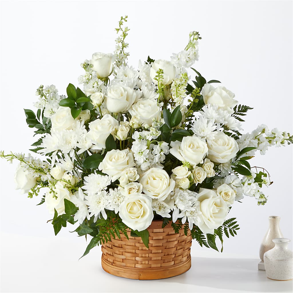 Heartfelt Condolences Arrangement – Daisy Day Florist, Avondale Estates GA