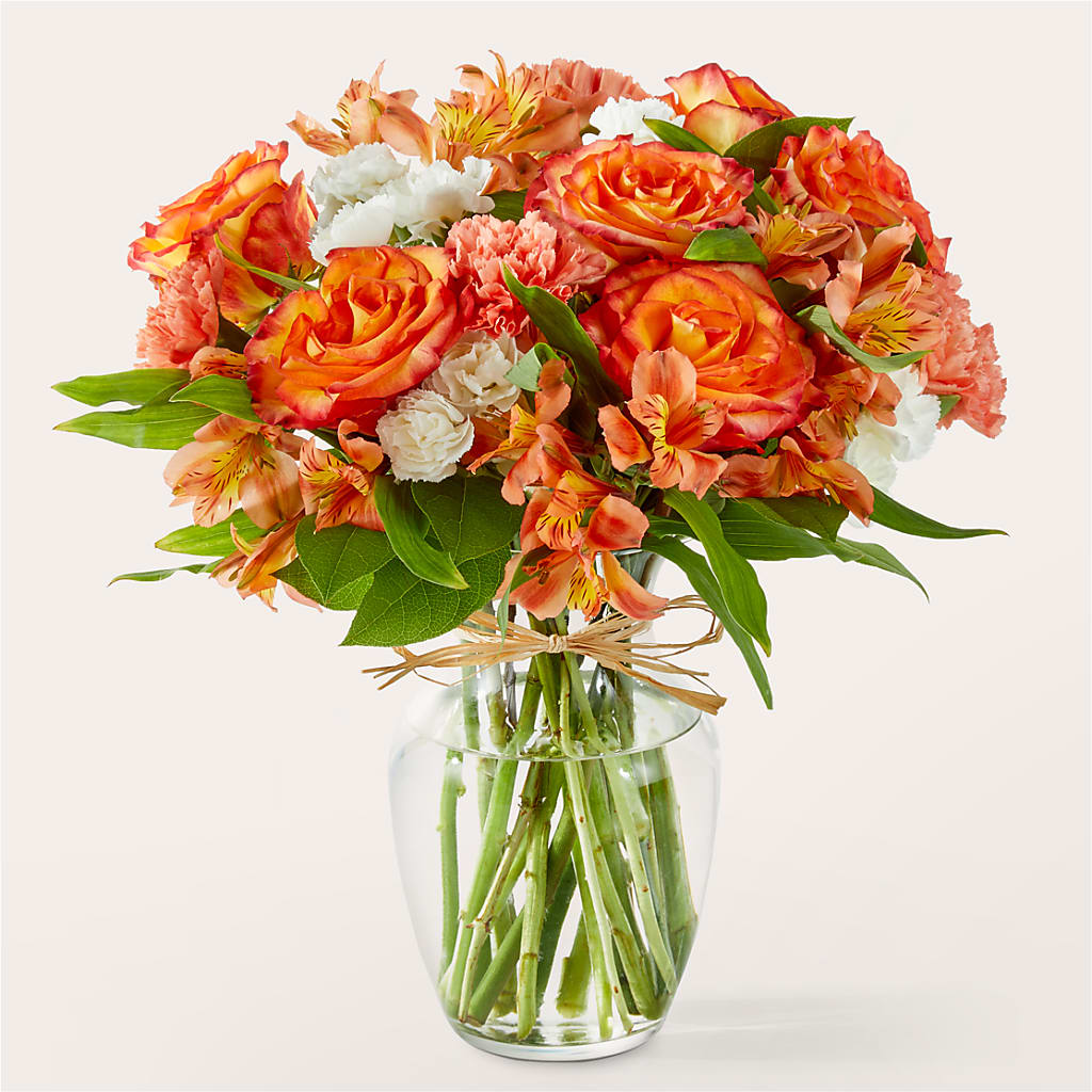 Apricot Glow Bouquet – Daisy Day Florist, Avondale Estates GA