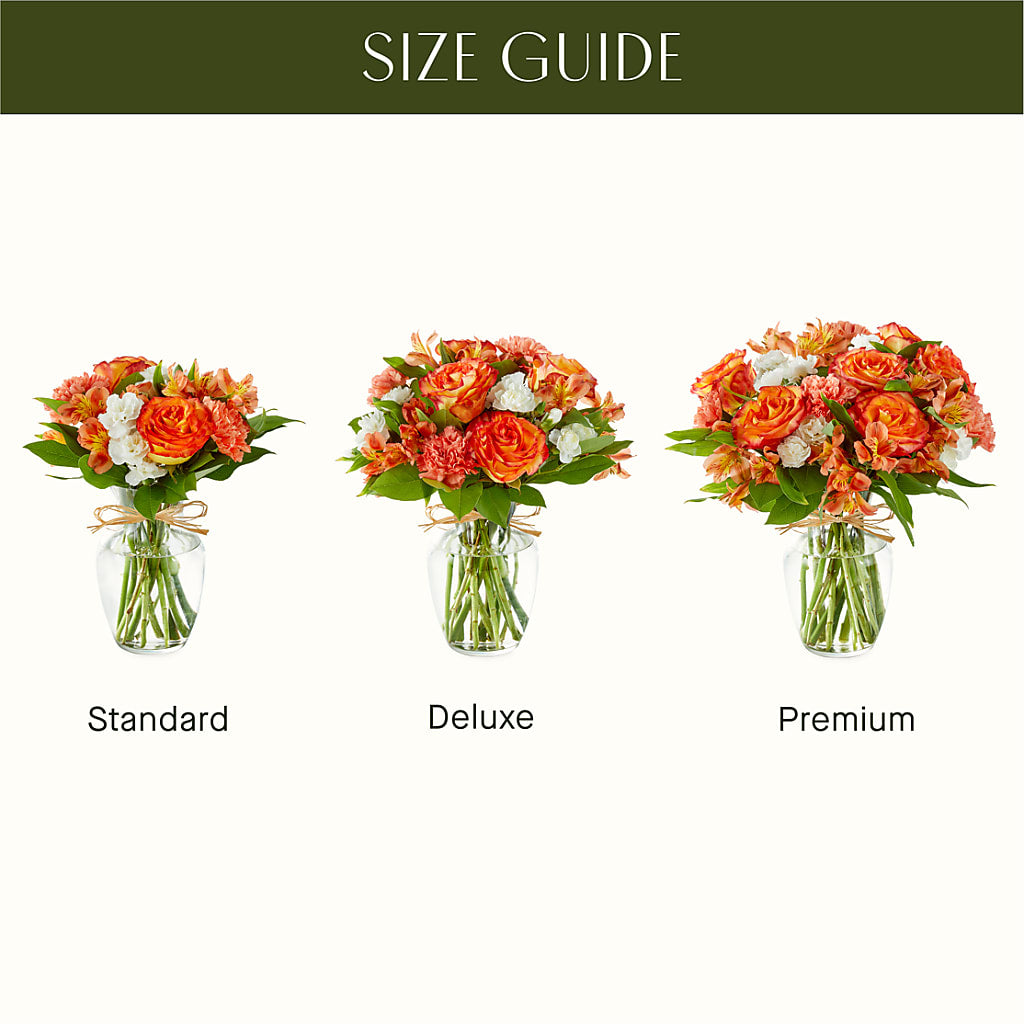 Apricot Glow Bouquet – Daisy Day Florist, Avondale Estates GA