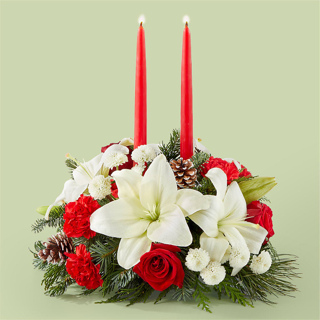 Seasonal Festivities Centerpiece – Daisy Day Florist, Avondale Estates GA