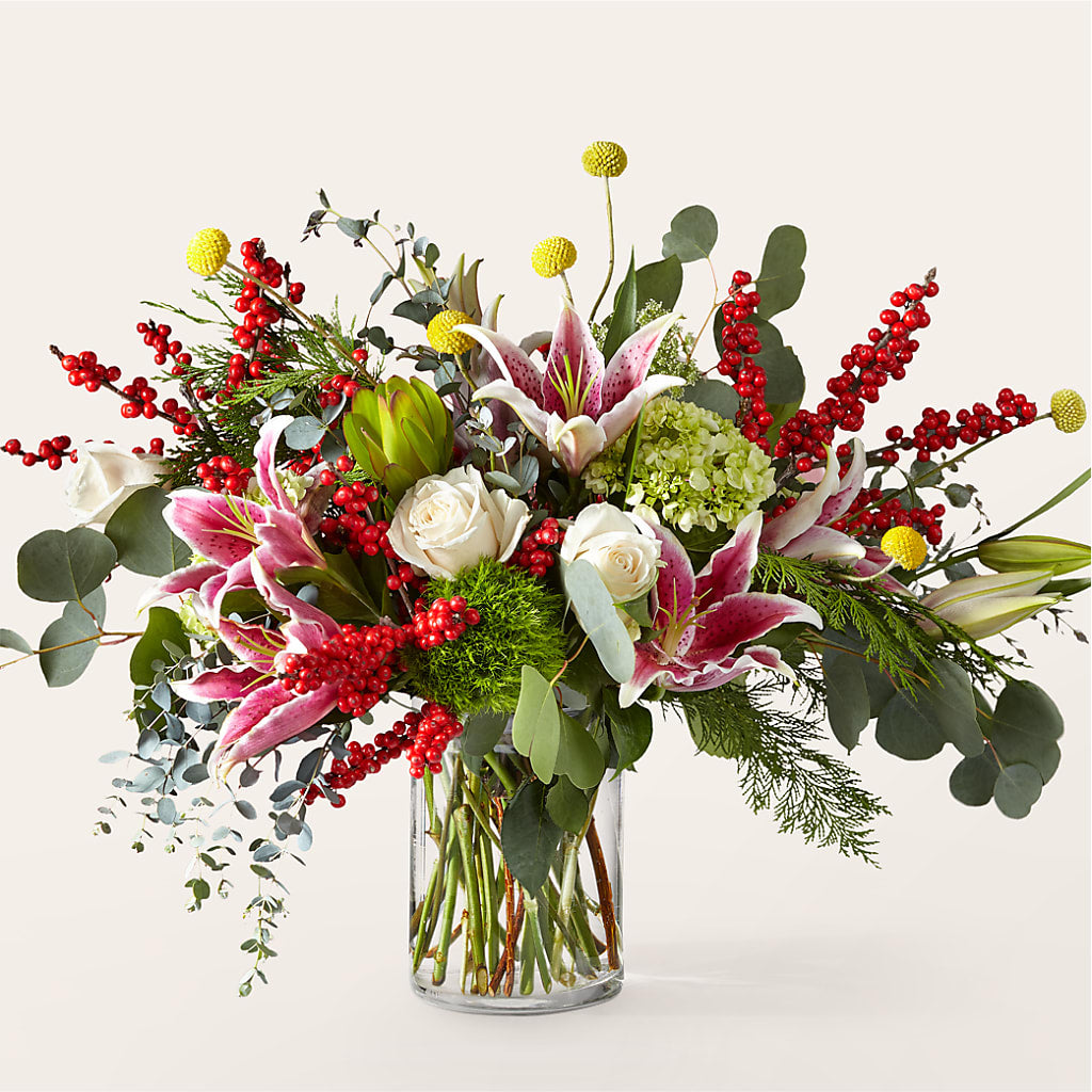 Berry & Bright Bouquet – Daisy Day Florist, Avondale Estates GA