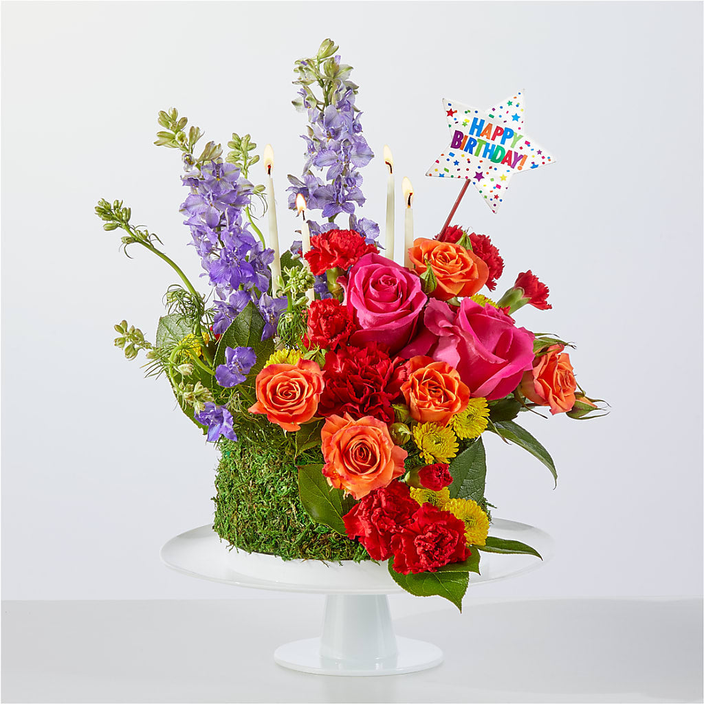 Best Year Yet Floral Cake – Daisy Day Florist, Avondale Estates GA
