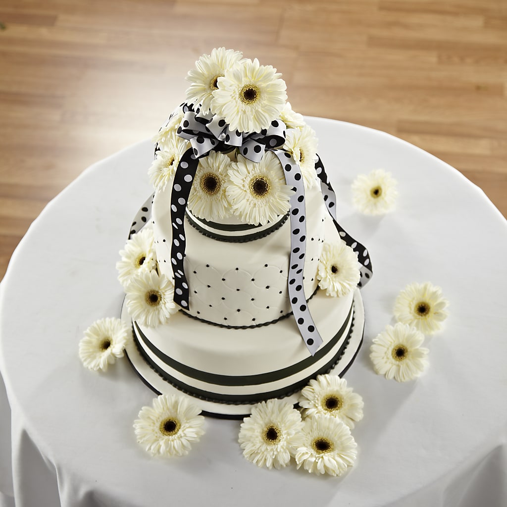 Simple Sophistication Cake Décor – Daisy Day Florist, Avondale Estates GA