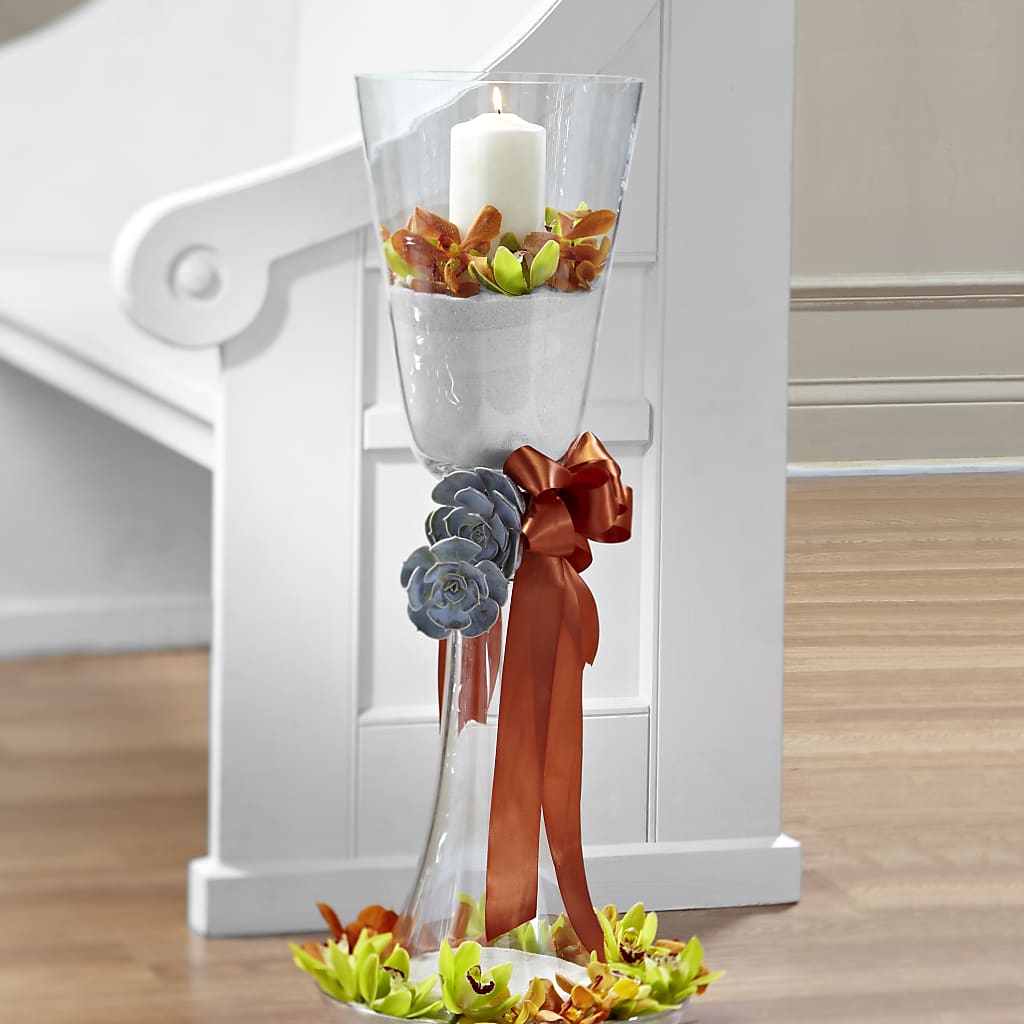 Matrimony Pew Decor – Daisy Day Florist, Avondale Estates GA