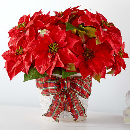 Happiest Holidays Poinsettia –  Daisy Day Florist, Avondale Estates GA