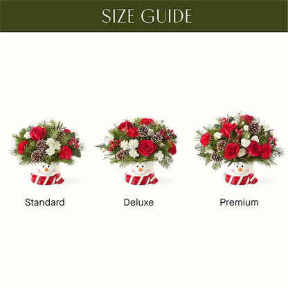 Jolly Snowman Bouquet –  Daisy Day Florist, Avondale Estates GA