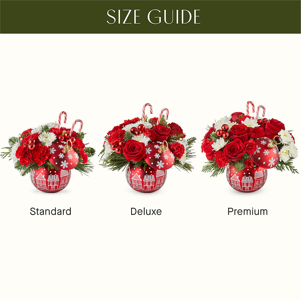 Cheer in the Air Ornament –  Daisy Day Florist, Avondale Estates GA