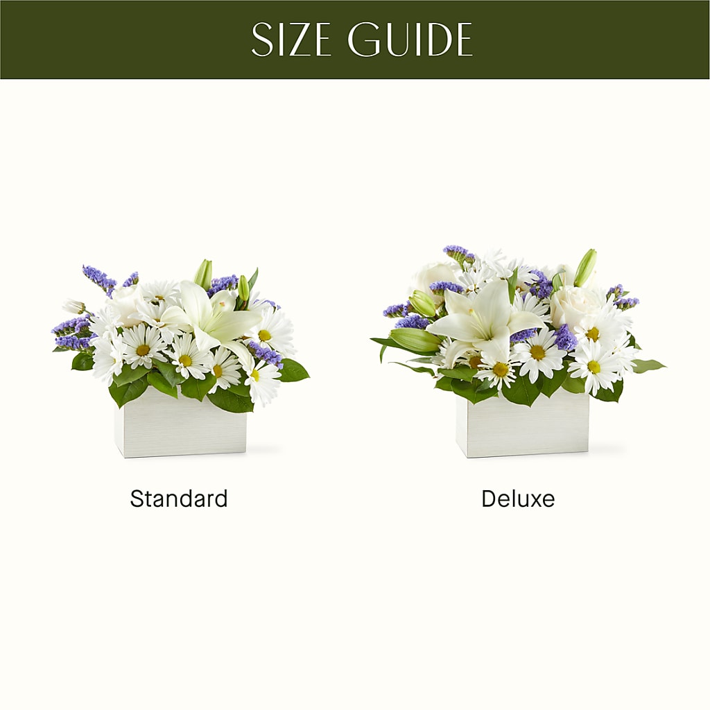 Beyond Blue Box Bouquet –  Daisy Day Florist, Avondale Estates GA
