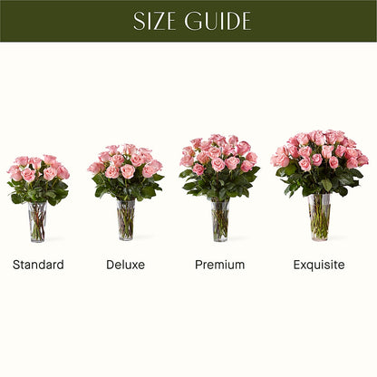 Long Stem Pink Rose Bouquet –  Daisy Day Florist, Avondale Estates GA
