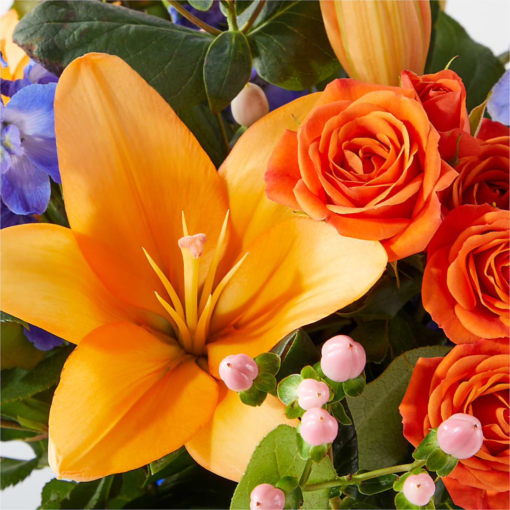 Radiant Citrus Bouquet –  Daisy Day Florist, Avondale Estates GA