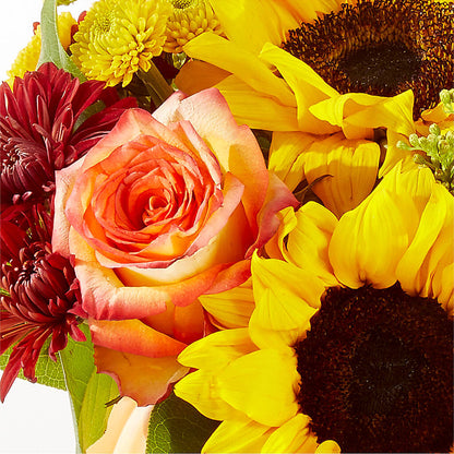 Golden Gourd Pumpkin Bouquet –  Daisy Day Florist, Avondale Estates GA