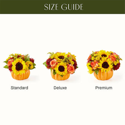 Golden Gourd Pumpkin Bouquet –  Daisy Day Florist, Avondale Estates GA