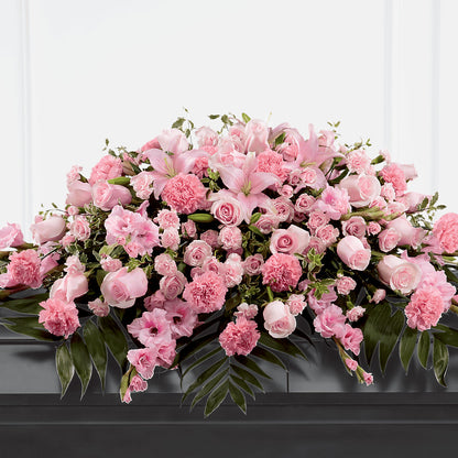 Garden of Comfort Casket Spray (Standard) –  Daisy Day Florist, Avondale Estates GA