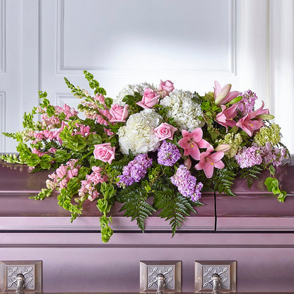 Life's Gratitude Casket Spray –  Daisy Day Florist, Avondale Estates GA