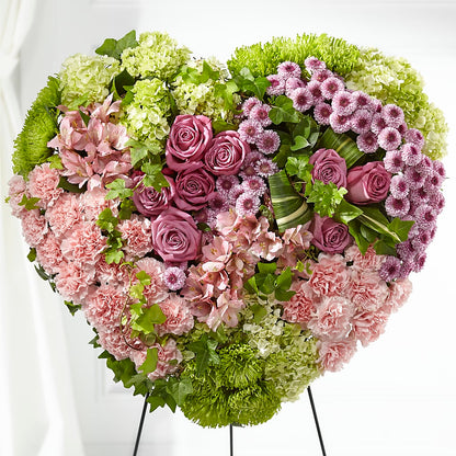 Heartwarming Standing Heart –  Daisy Day Florist, Avondale Estates GA